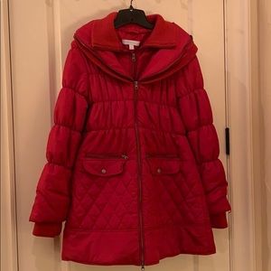 Puffy Red Coat